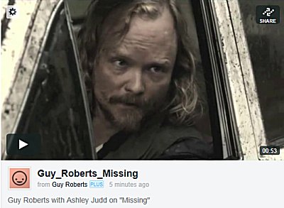 Guy Roberts as CIA Field Agent in Missing with Ashley Judd